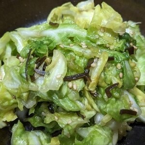 塩昆布活用♪キャベツの浅漬け